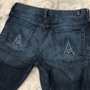 7 For All Mankind A Pocket Jeans Size 31